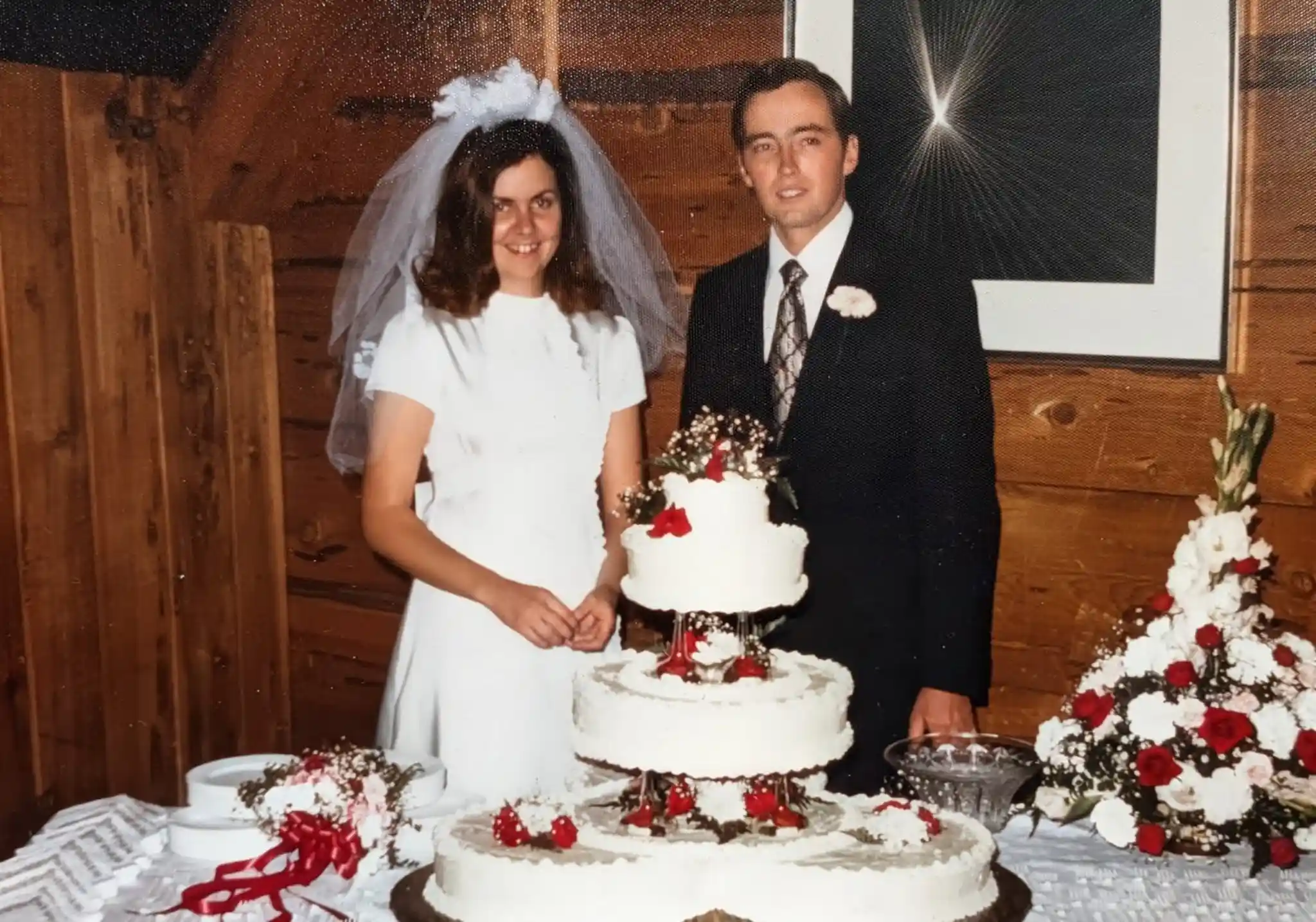 3 Oct 1974, Randy & Linda Stiver marriage